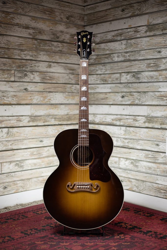 Gibson SJ-200 Studio Walnut Acoustic-Electric Guitar - Walnut Burst