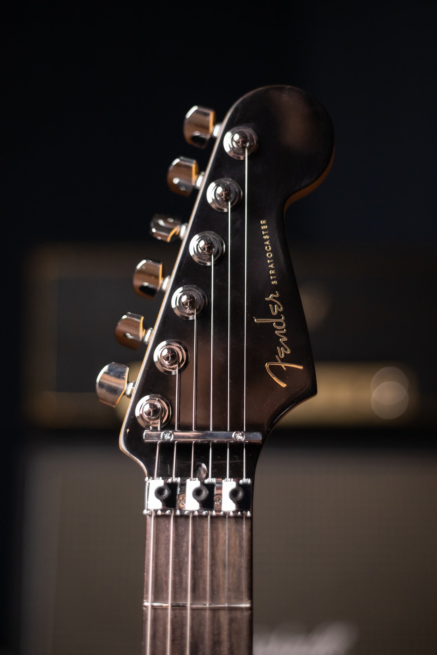 2021 Fender Stratocaster Ultra Luxe Electric Guitar - Mystic Black