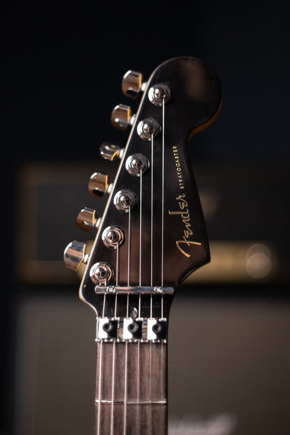 2021 Fender Stratocaster Ultra Luxe Electric Guitar - Mystic Black