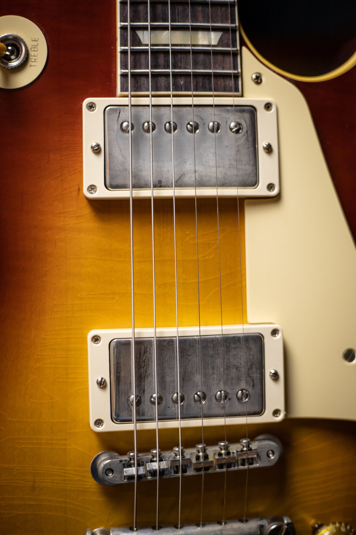 Gibson Custom Shop 1958 Les Paul Standard Reissue Murphy Lab Ultra Light Aged Electric Guitar - Washed Cherry Sunburst