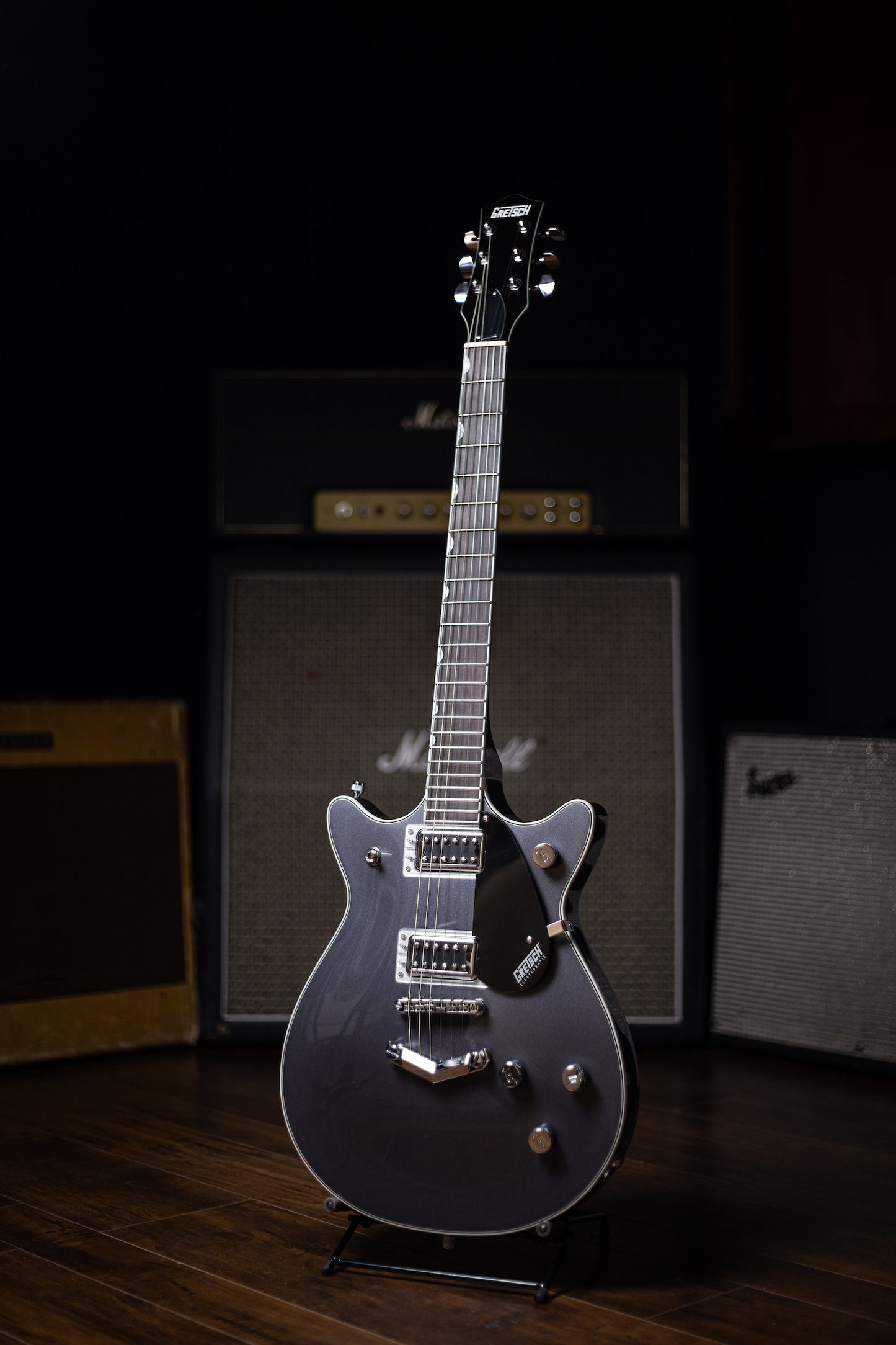 Gretsch G5222 Electromatic Double Jet BT With V-Stoptail Electric Guitar - London Grey