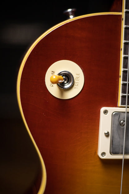 Gibson Custom Shop 1958 Les Paul Standard Reissue Murphy Lab Ultra Light Aged Electric Guitar - Washed Cherry Sunburst