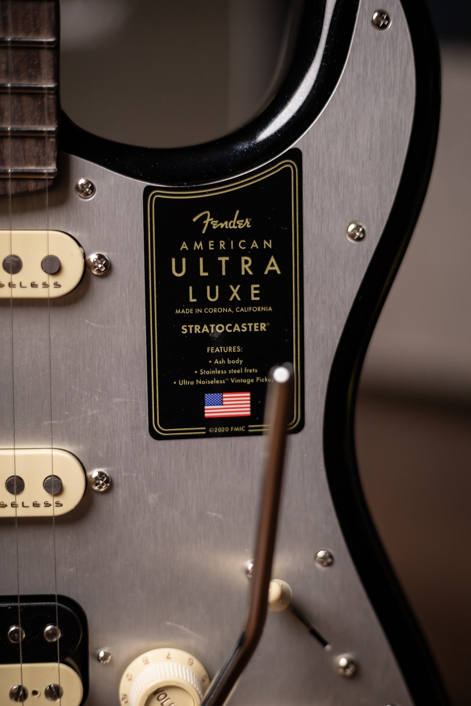 2021 Fender Stratocaster Ultra Luxe Electric Guitar - Mystic Black – Walt  Grace Vintage