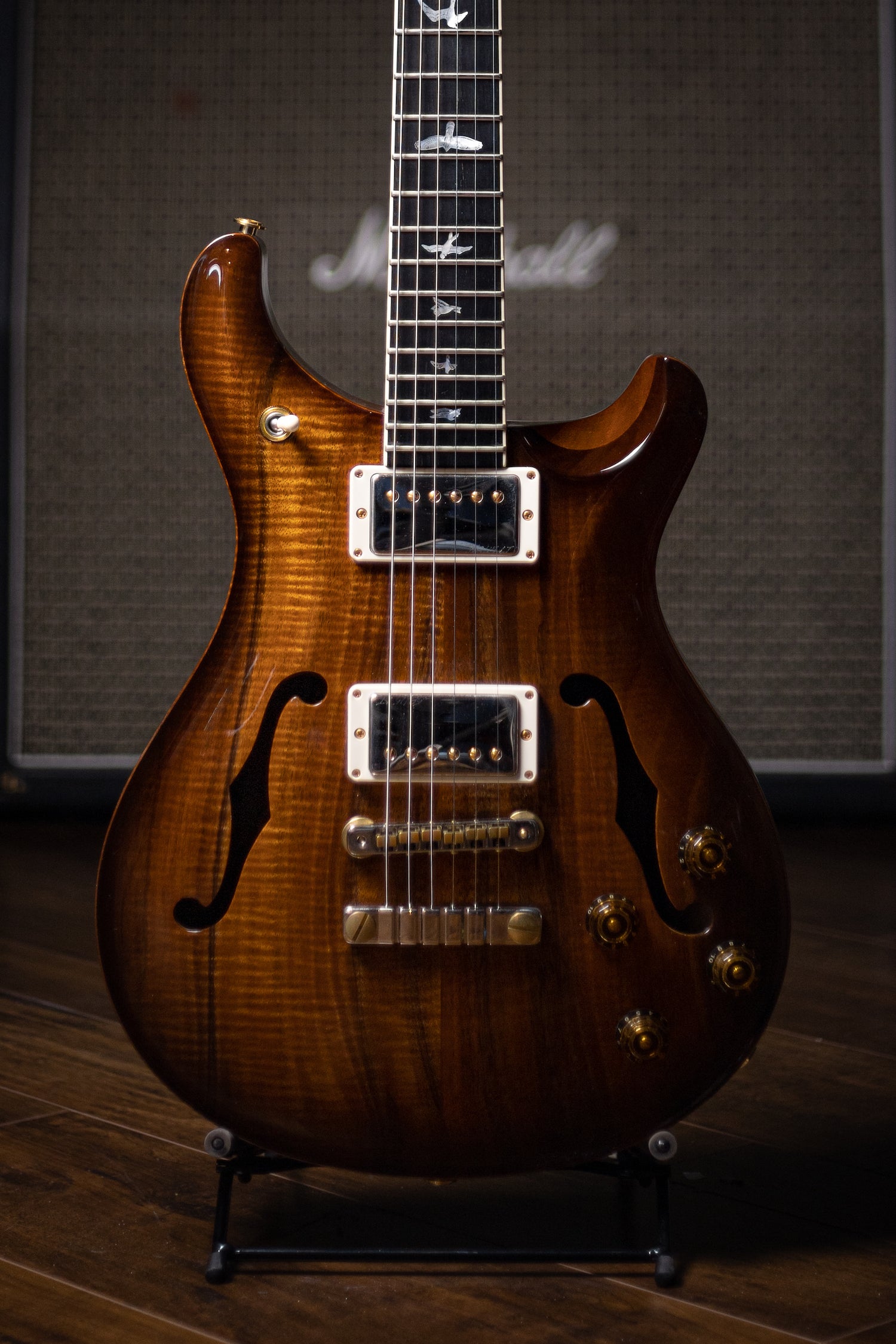 2019 Paul Reed Smith Hollow Body II 594 Electric Guitar - Koa