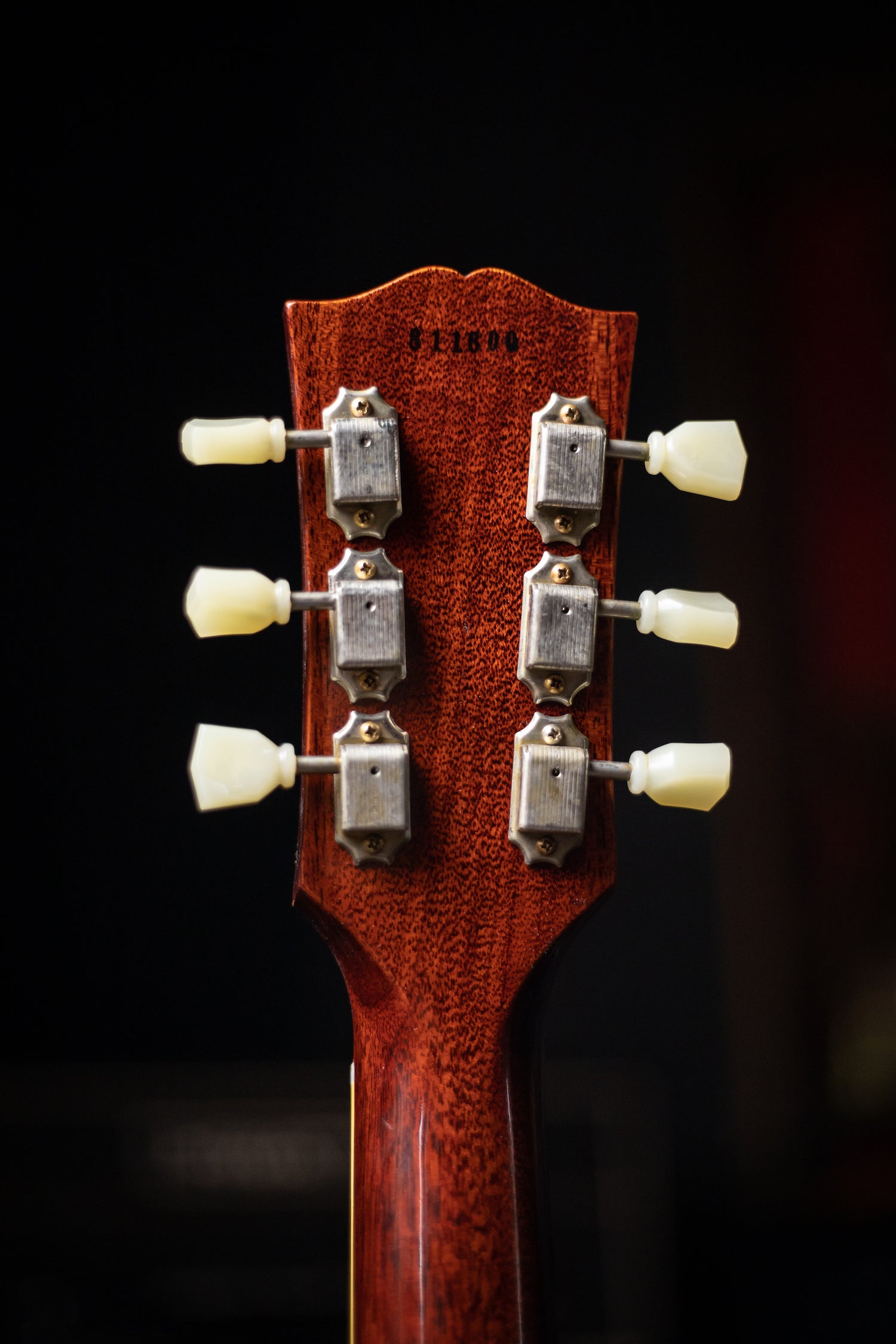 Gibson Custom Shop 1958 Les Paul Standard Reissue Murphy Lab Ultra Light Aged Electric Guitar - Washed Cherry Sunburst