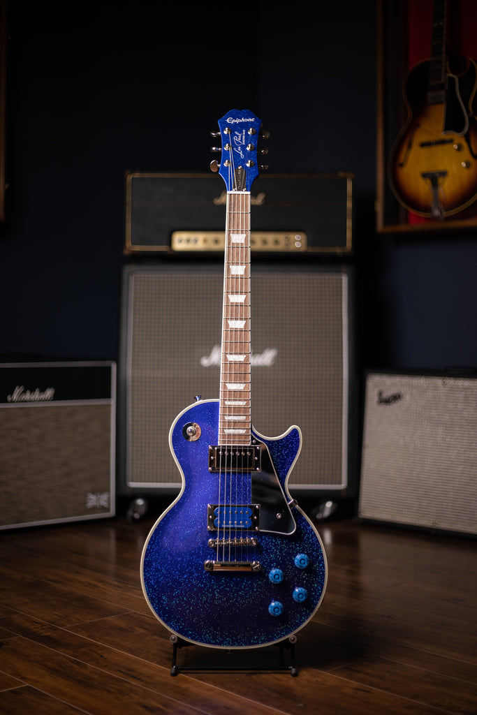 Epiphone Limited Edition Tommy Thayer Les Paul Outfit Electric Guitar - Electric Blue