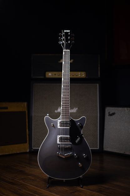 Gretsch G5222 Electromatic Double Jet BT With V-Stoptail Electric Guitar - London Grey