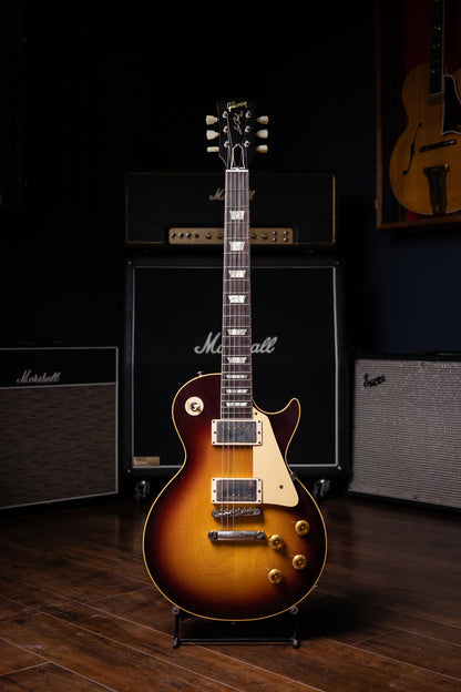 Gibson Custom Shop Murphy Lab 1958 Les Paul Standard Reissue Ultra Light Aged Electric Guitar - Bourbon Burst