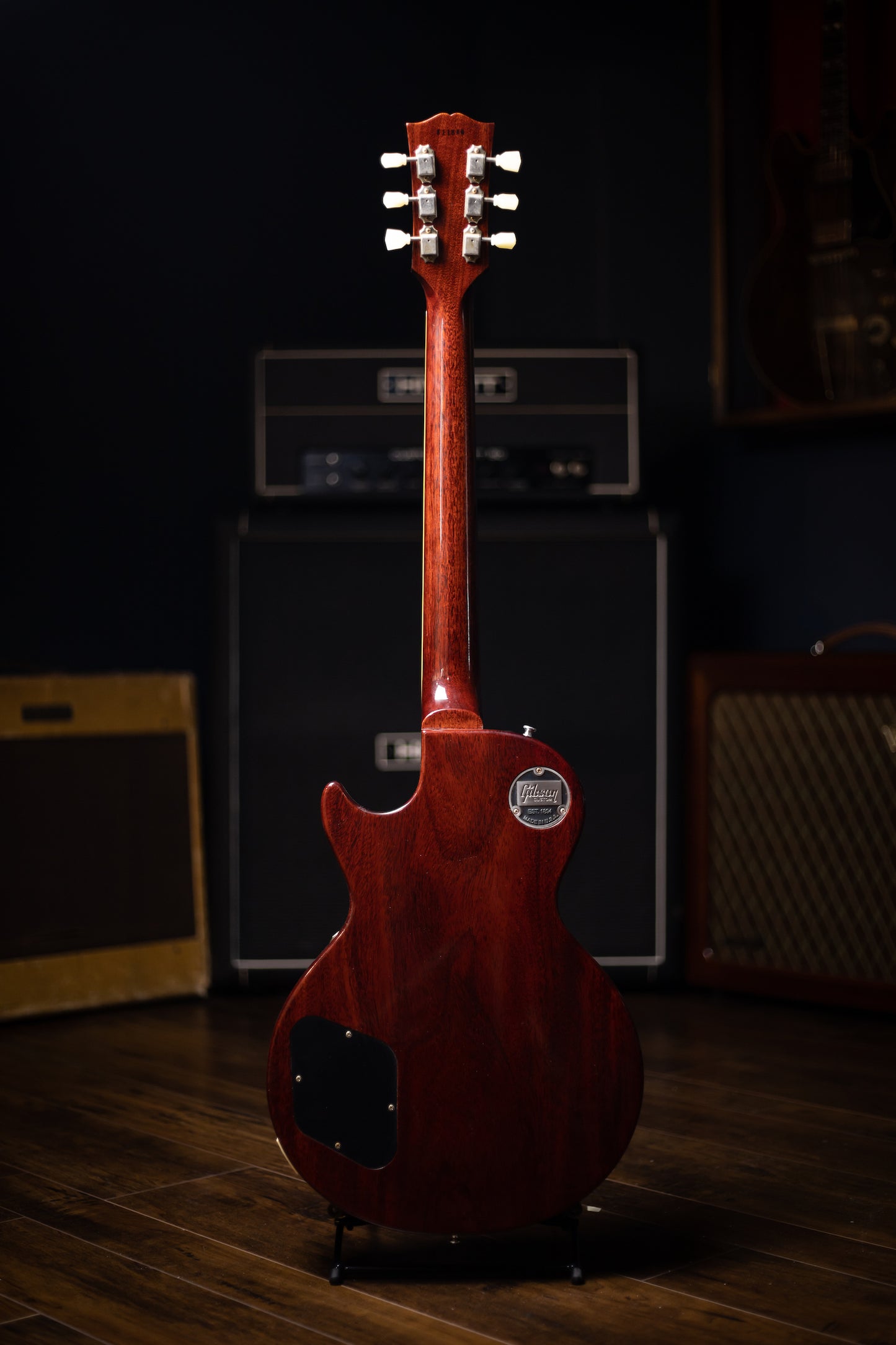 Gibson Custom Shop 1958 Les Paul Standard Reissue Murphy Lab Ultra Light Aged Electric Guitar - Washed Cherry Sunburst