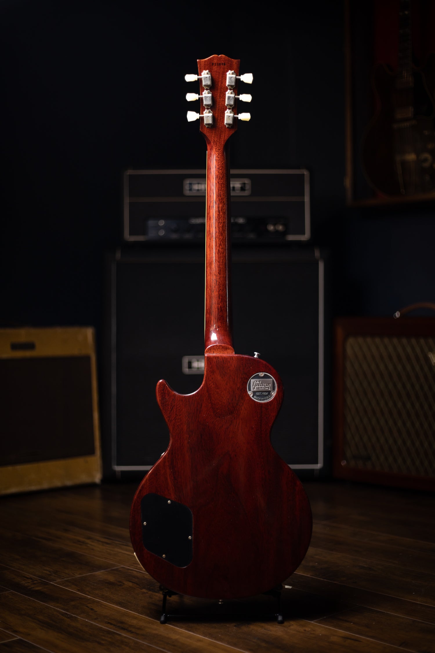 Gibson Custom Shop 1958 Les Paul Standard Reissue Murphy Lab Ultra Light Aged Electric Guitar - Washed Cherry Sunburst