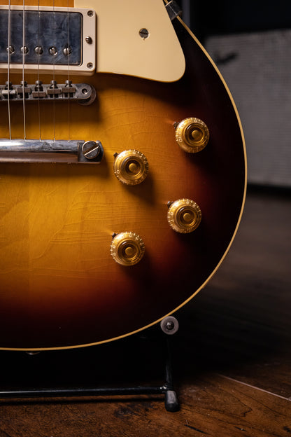 Gibson Custom Shop Murphy Lab 1958 Les Paul Standard Reissue Ultra Light Aged Electric Guitar - Bourbon Burst