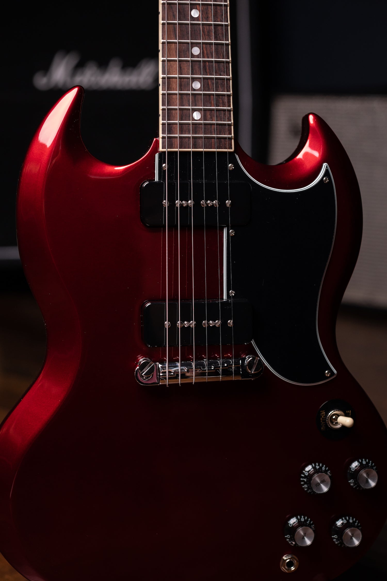 Gibson SG Special Electric Guitar - Vintage Sparkling Burgundy