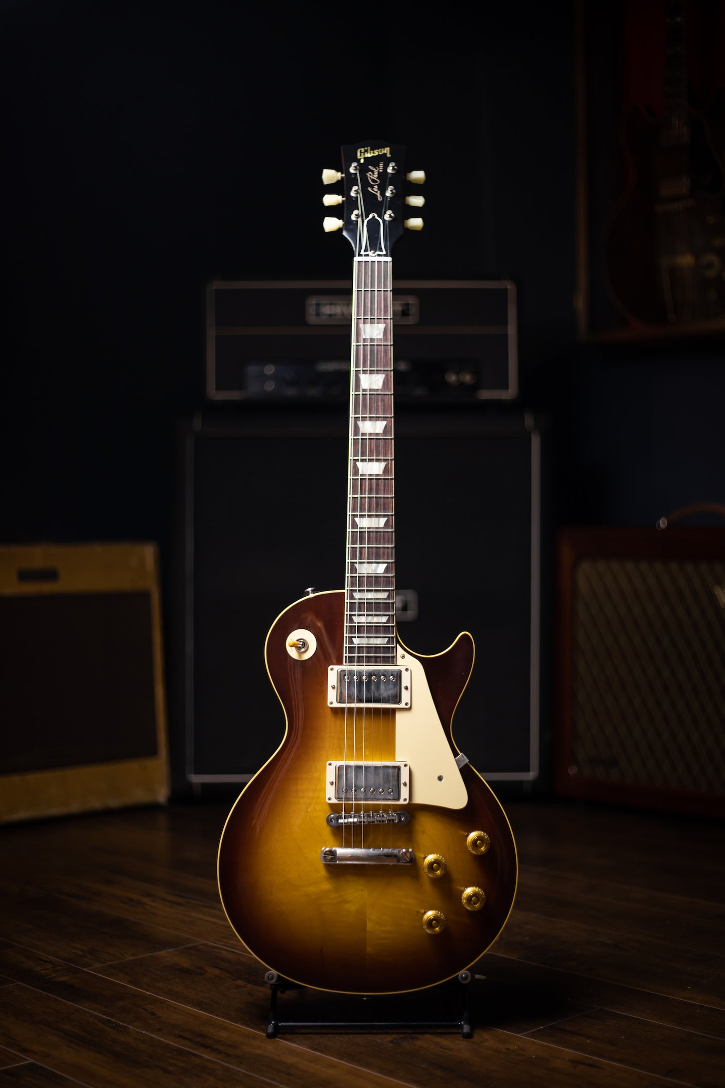 Gibson Custom Shop 1958 Les Paul Standard Reissue VOS Electric Guitar - Iced Tea Burst