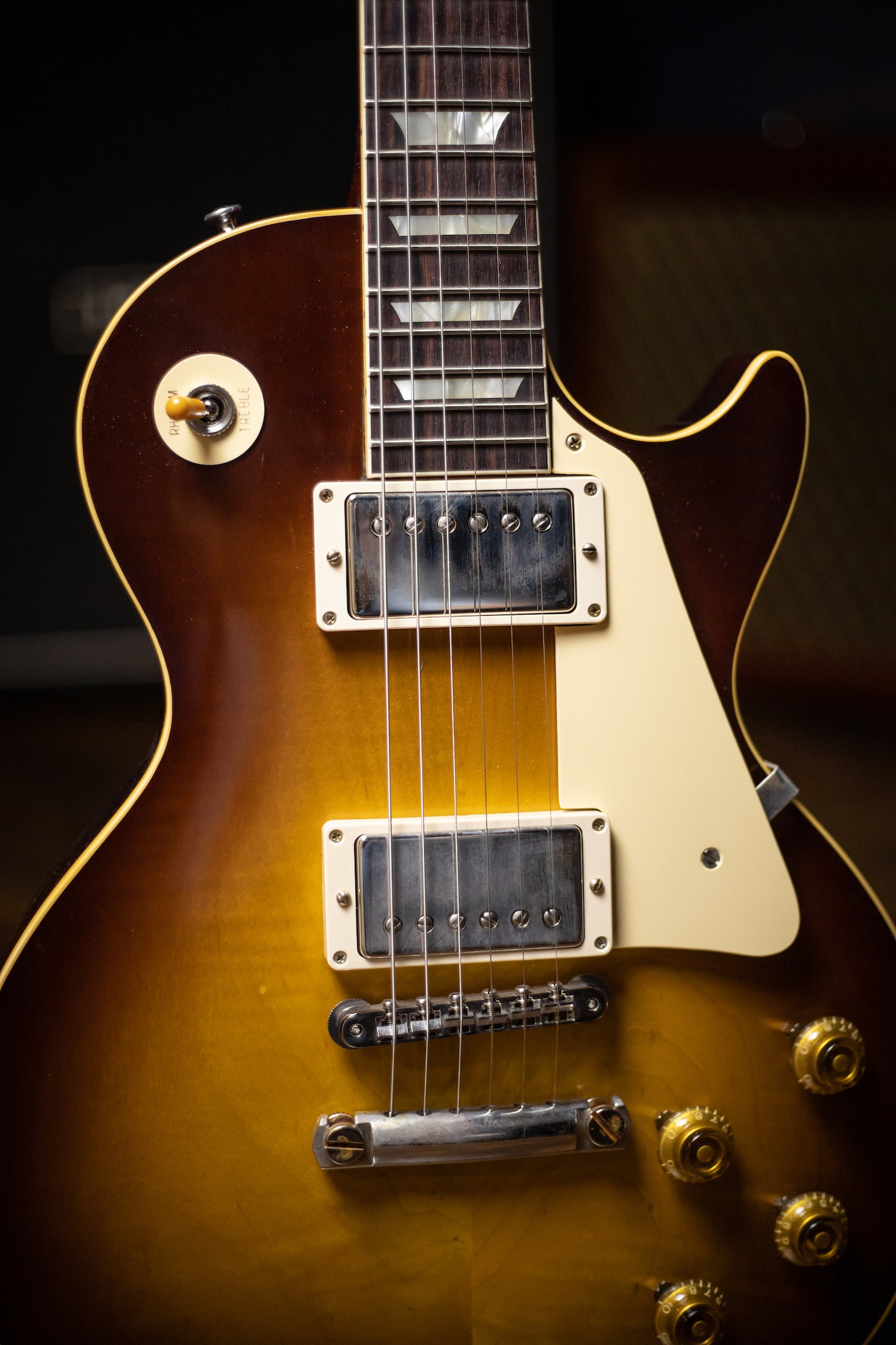 Gibson Custom Shop 1958 Les Paul Standard Reissue VOS Electric Guitar - Iced Tea Burst