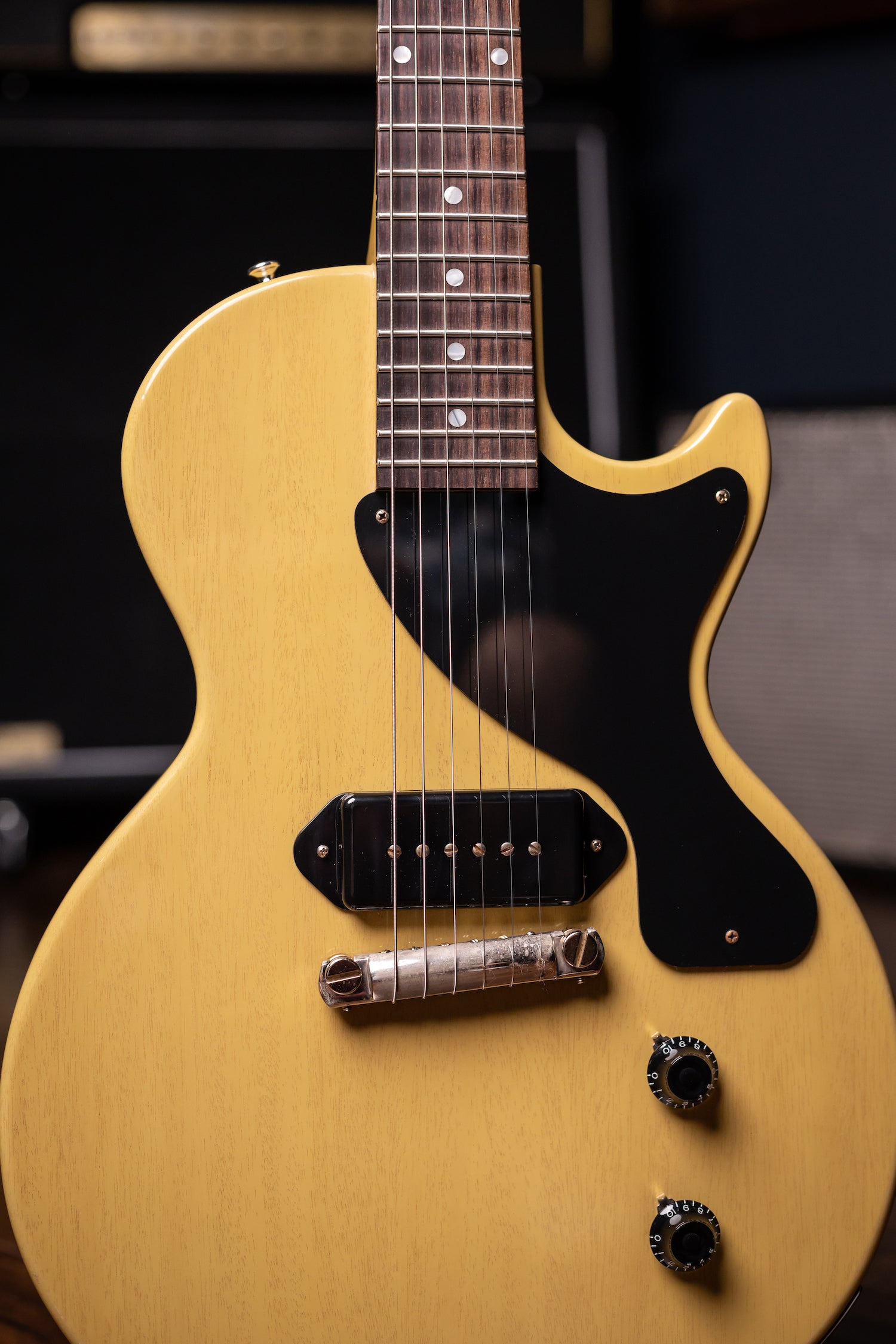 Gibson Custom Shop '57 Les Paul Junior Electric Guitar - TV Yellow