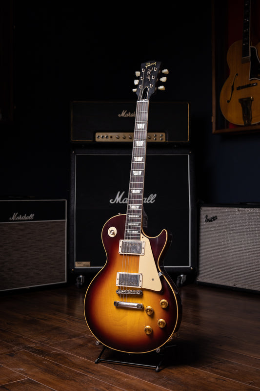 Gibson Custom Shop Murphy Lab 1958 Les Paul Standard Reissue Ultra Light Aged Electric Guitar - Bourbon Burst