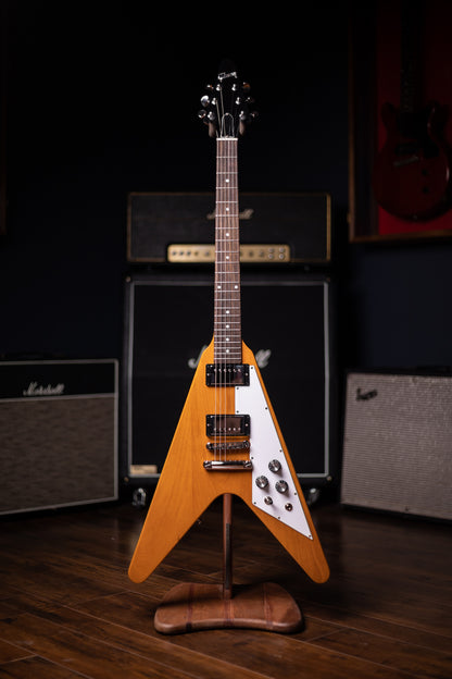 Gibson Flying V Electric Guitar - Antique Natural