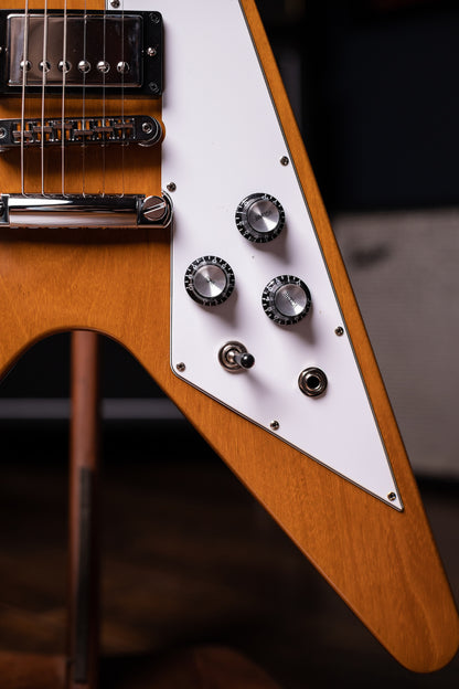Gibson Flying V Electric Guitar - Antique Natural