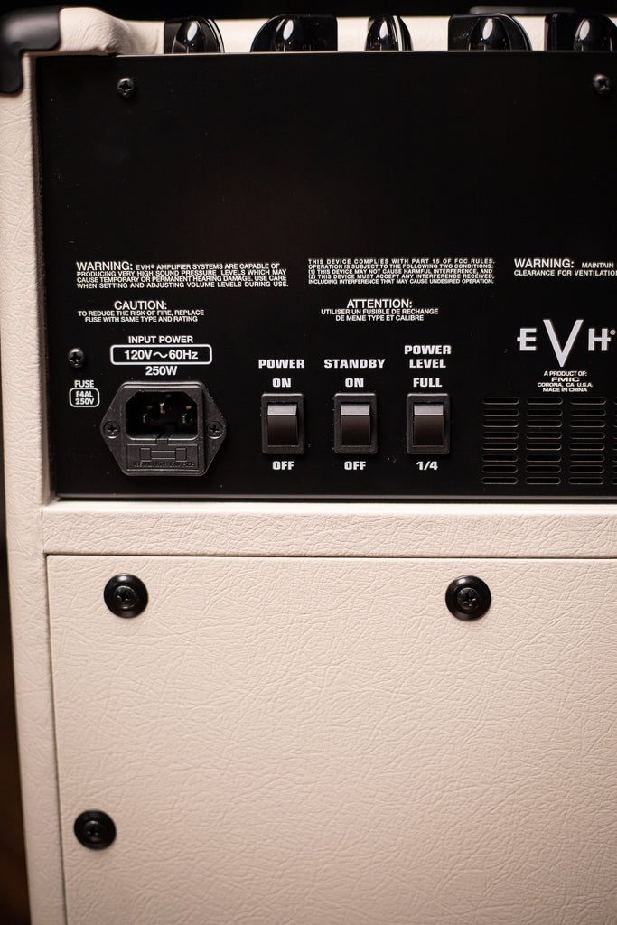 EVH 5150 Iconic 40w 1x12" Combo Amp - Ivory