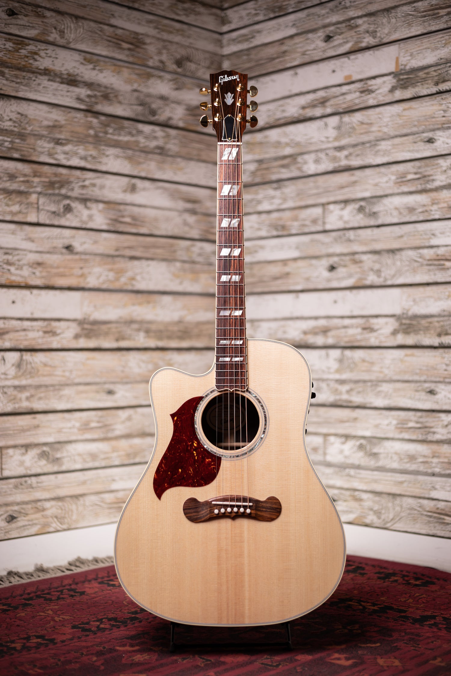Gibson Acoustic Songwriter Standard EC Rosewood Left-handed Acoustic Guitar - Antique Natural