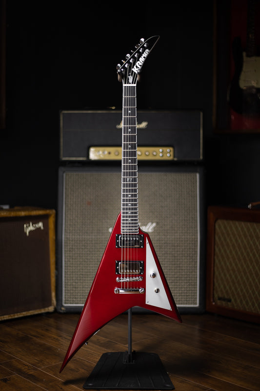 Kramer Charlie Parra Vanguard Outfit Electric Guitar - Candy Red