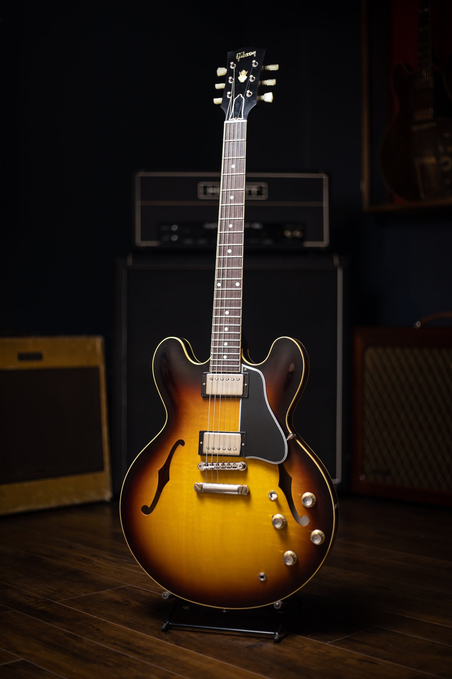 Gibson Custom Shop 1961 ES-335 Reissue VOS Electric Guitar - Vintage Burst