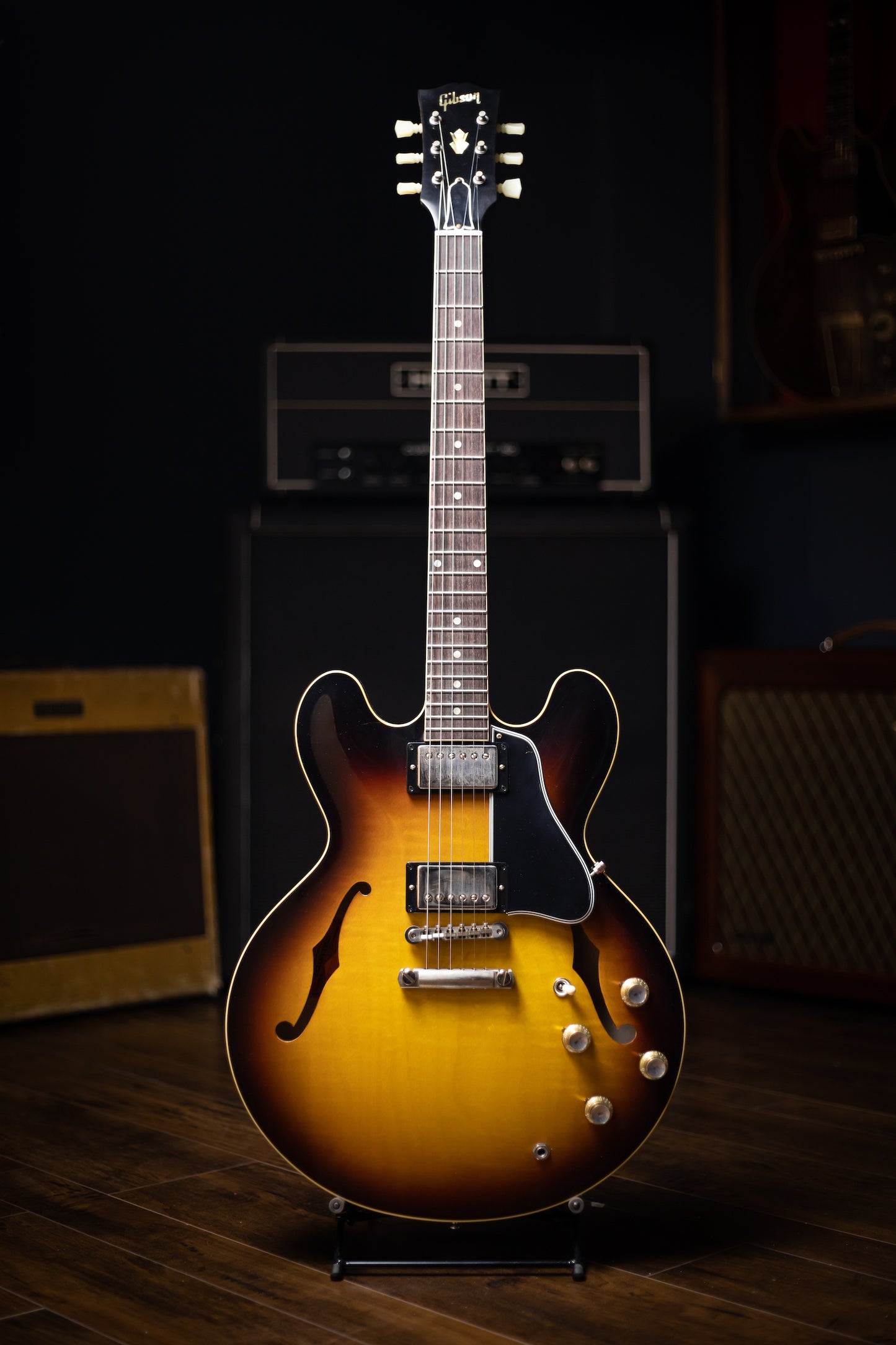 Gibson Custom Shop 1961 ES-335 Reissue VOS Electric Guitar - Vintage Burst