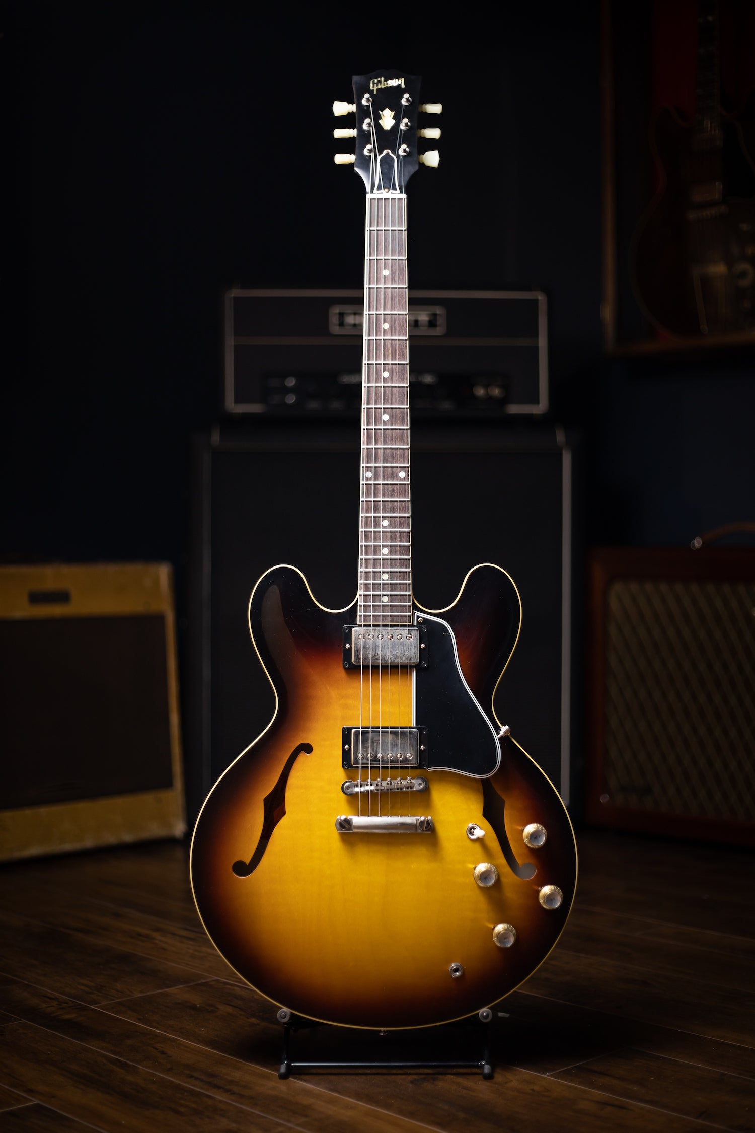 Gibson Custom Shop 1961 ES-335 Reissue VOS Electric Guitar - Vintage Burst