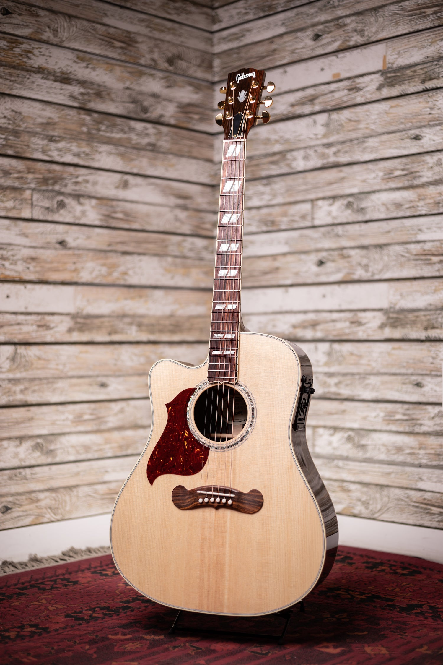 Gibson Acoustic Songwriter Standard EC Rosewood Left-handed Acoustic Guitar - Antique Natural