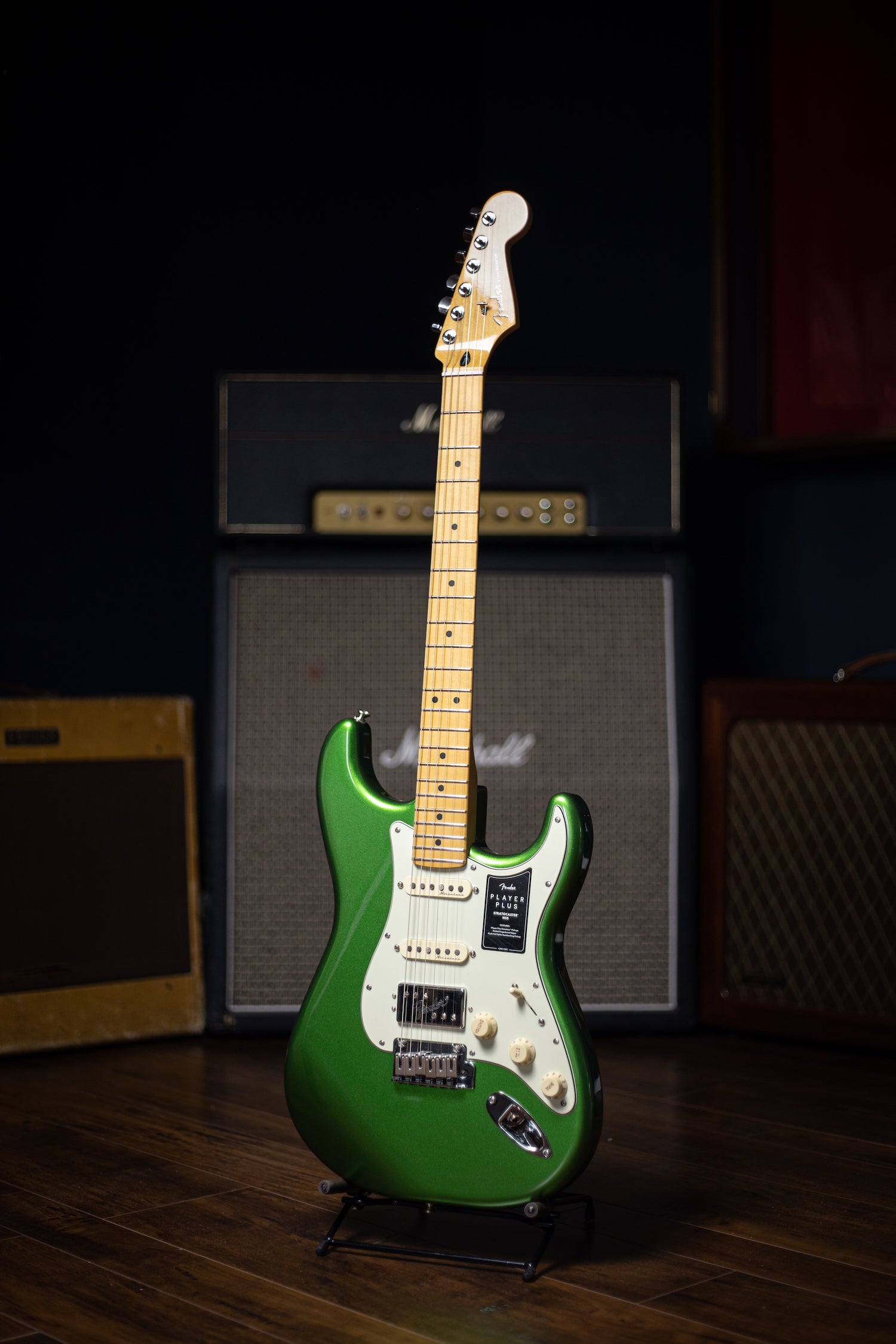Fender Player Plus Stratocaster Electric Guitar - Cosmic Jade