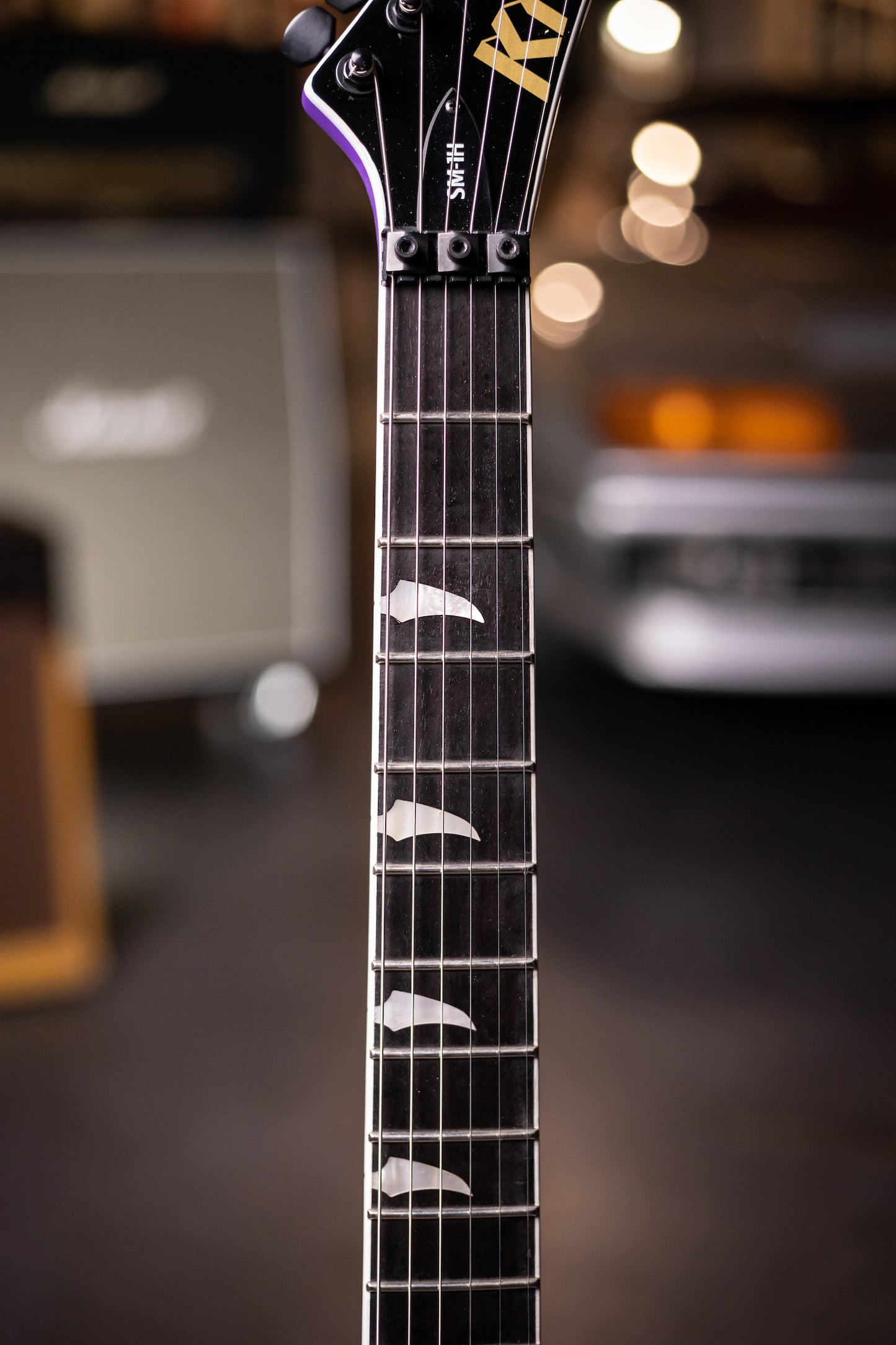 Kramer SM-1 H Electric Guitar - Shockwave Purple