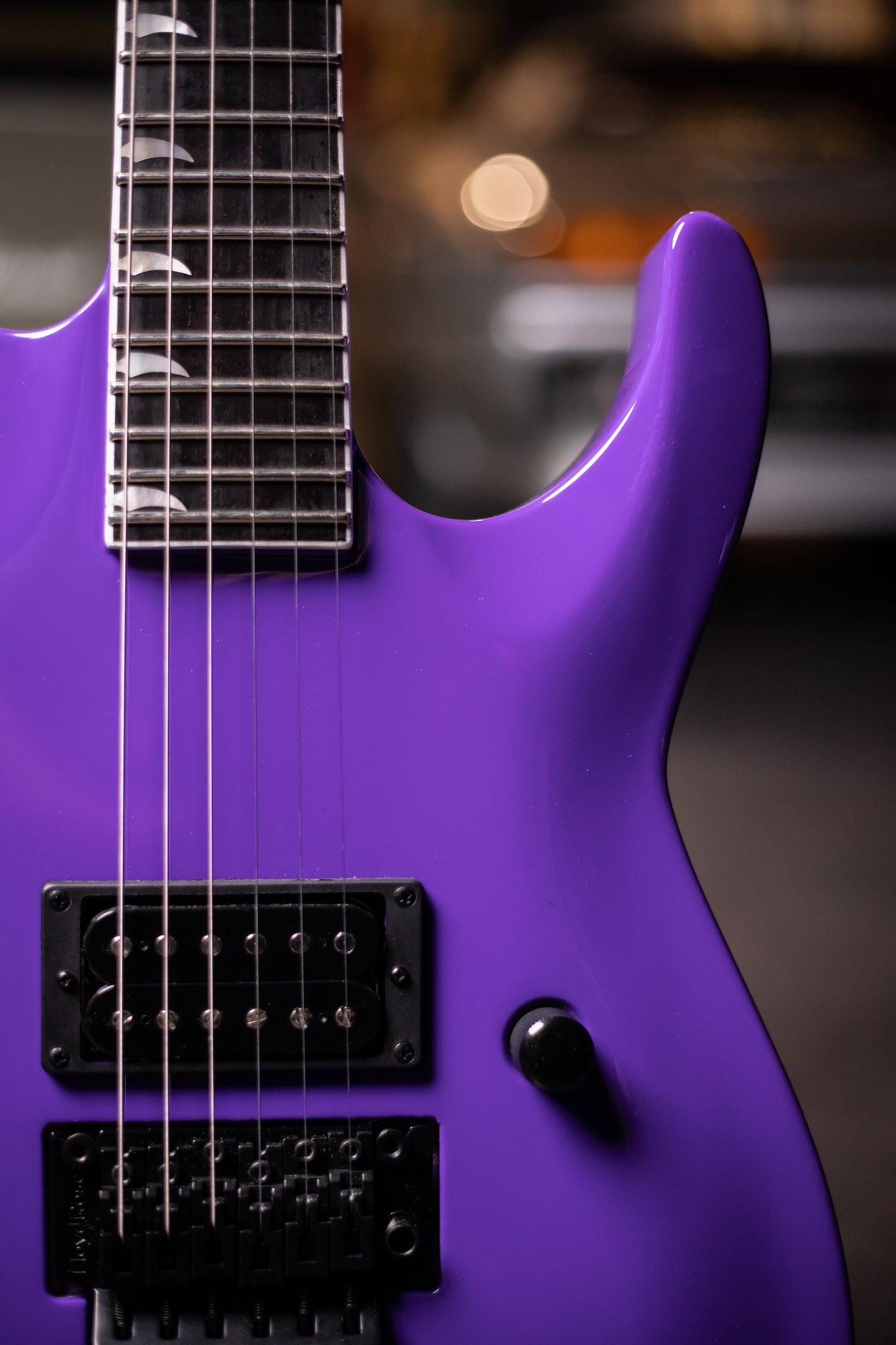 Kramer SM-1 H Electric Guitar - Shockwave Purple