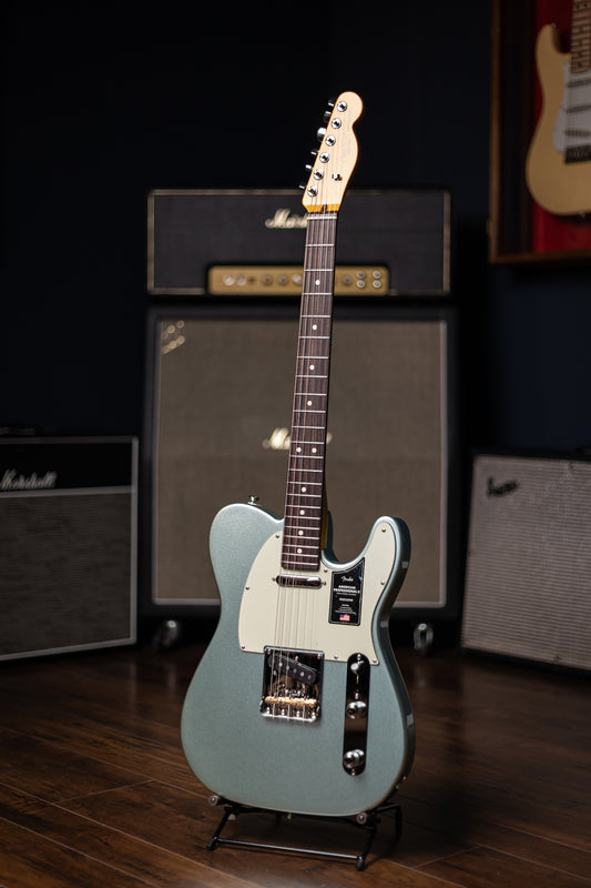 Fender American Professional II Telecaster Electric Guitar - Mystic Surf Green