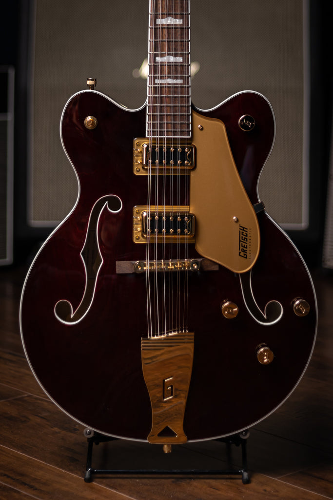 Gretsch G5422G-12 Electromatic Classic Hollow body Double-Cut 12 String with Gold Hardware Electric Guitar - Walnut Stain
