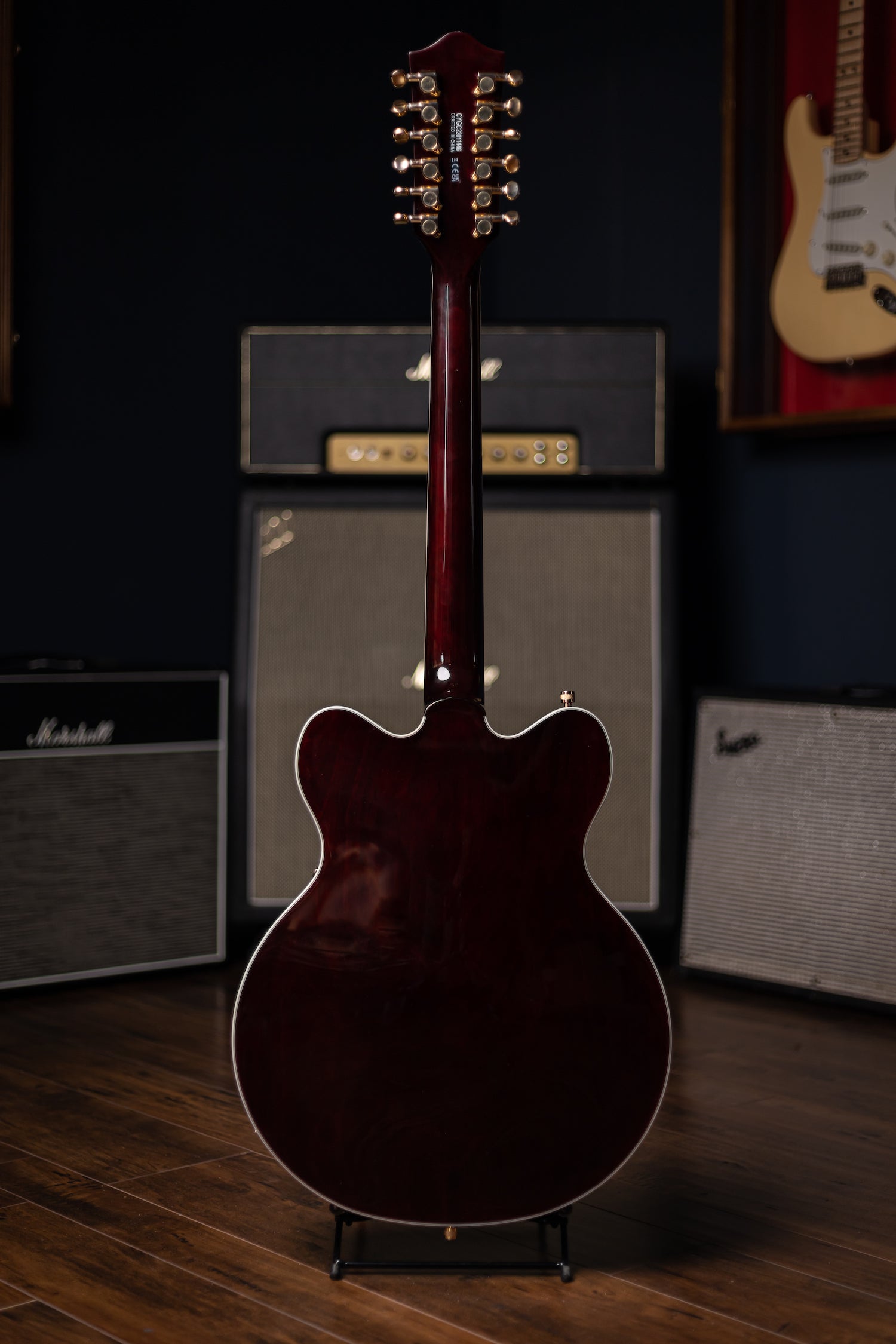 Gretsch G5422G-12 Electromatic Classic Hollow body Double-Cut 12 String with Gold Hardware Electric Guitar - Walnut Stain