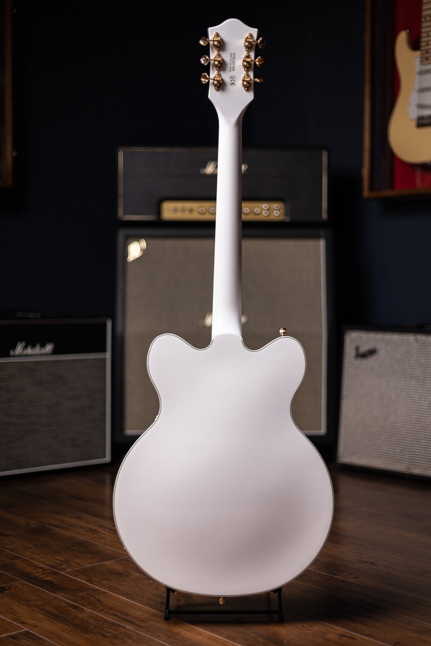Gretsch G5422TG Electromatic® Classic Hollow Body Double-Cut with Bigsby® and Gold Hardware - Snowcrest White