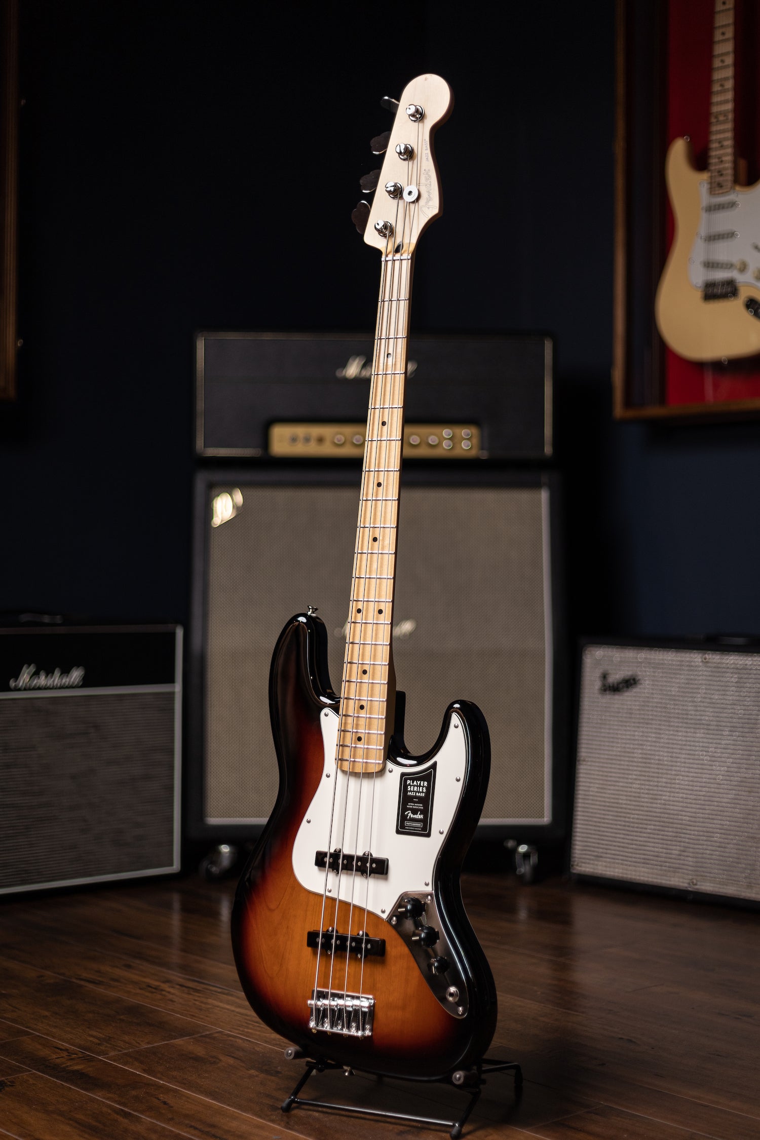 Fender Player Jazz Bass Maple Neck - 3-Color Sunburst