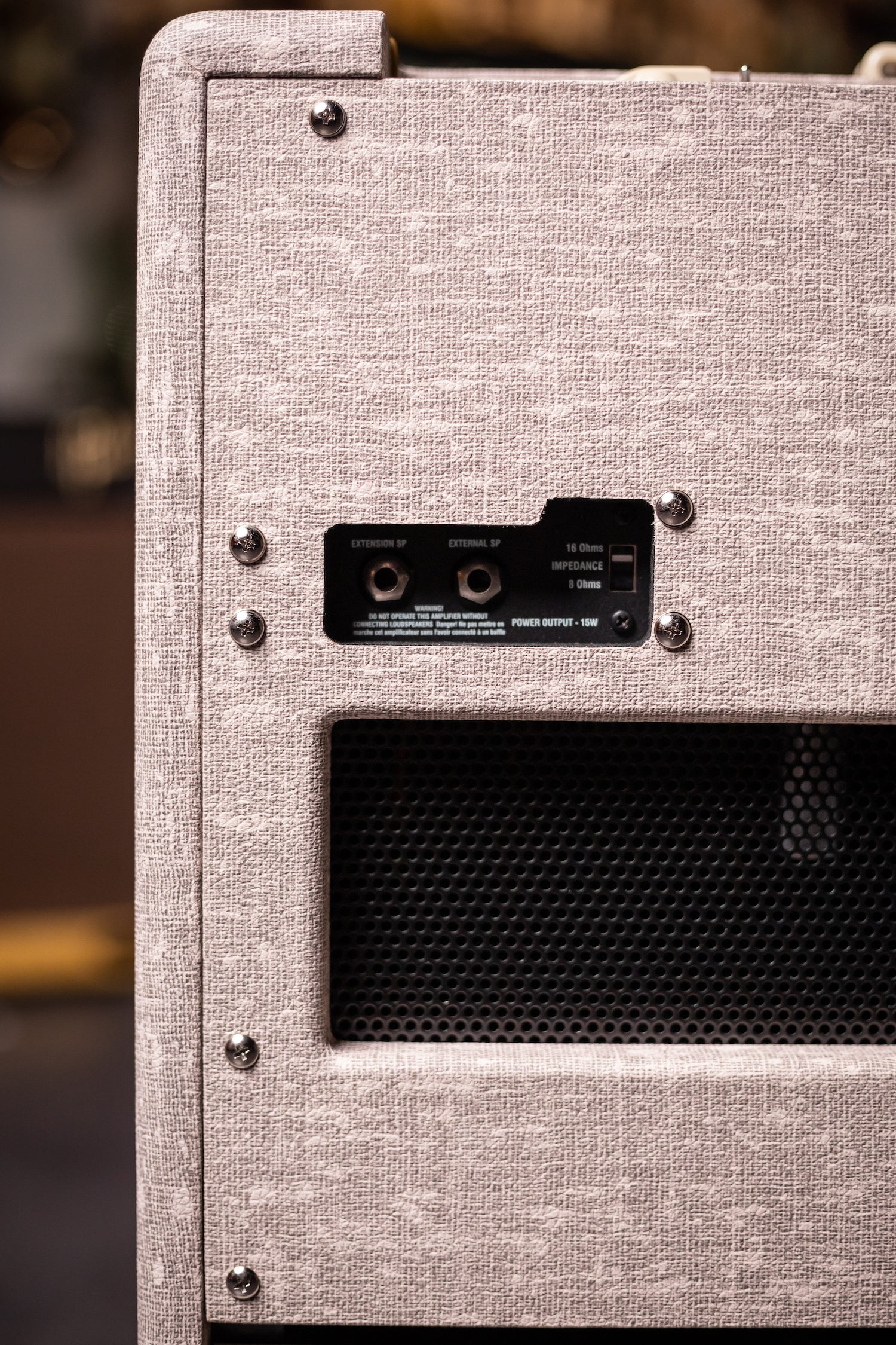 Vox AC15HW1X 1x12" 15-watt Handwired Tube Combo Amp with Alnico Blue Speaker