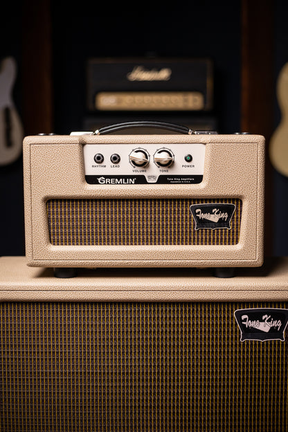 Tone King Gremlin 5w Tube Head and 1x12" Imperial Speaker Cabinet - Cream