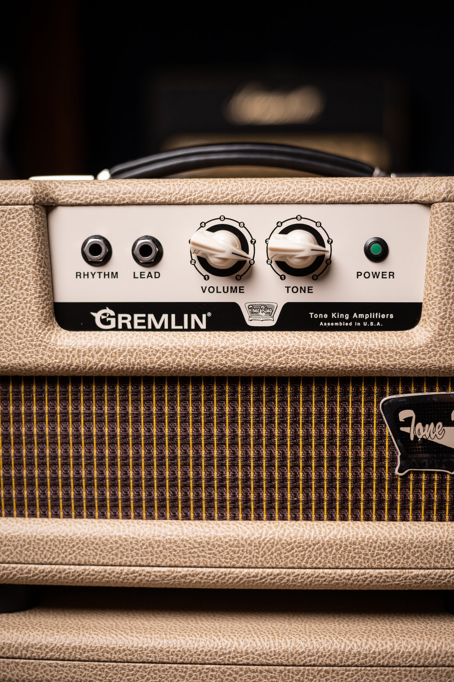 Tone King Gremlin 5w Tube Head and 1x12" Imperial Speaker Cabinet - Cream