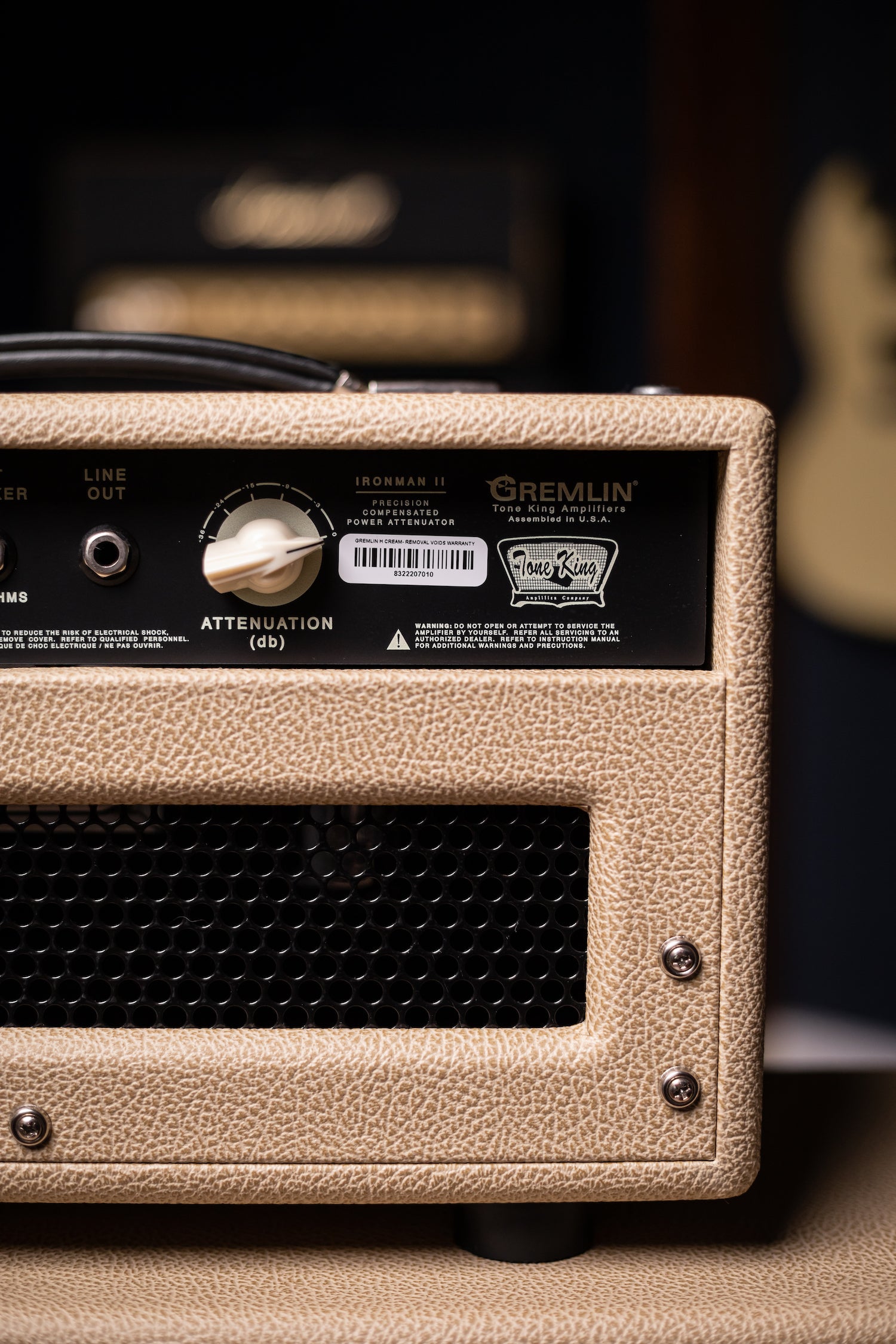 Tone King Gremlin 5w Tube Head and 1x12" Imperial Speaker Cabinet - Cream