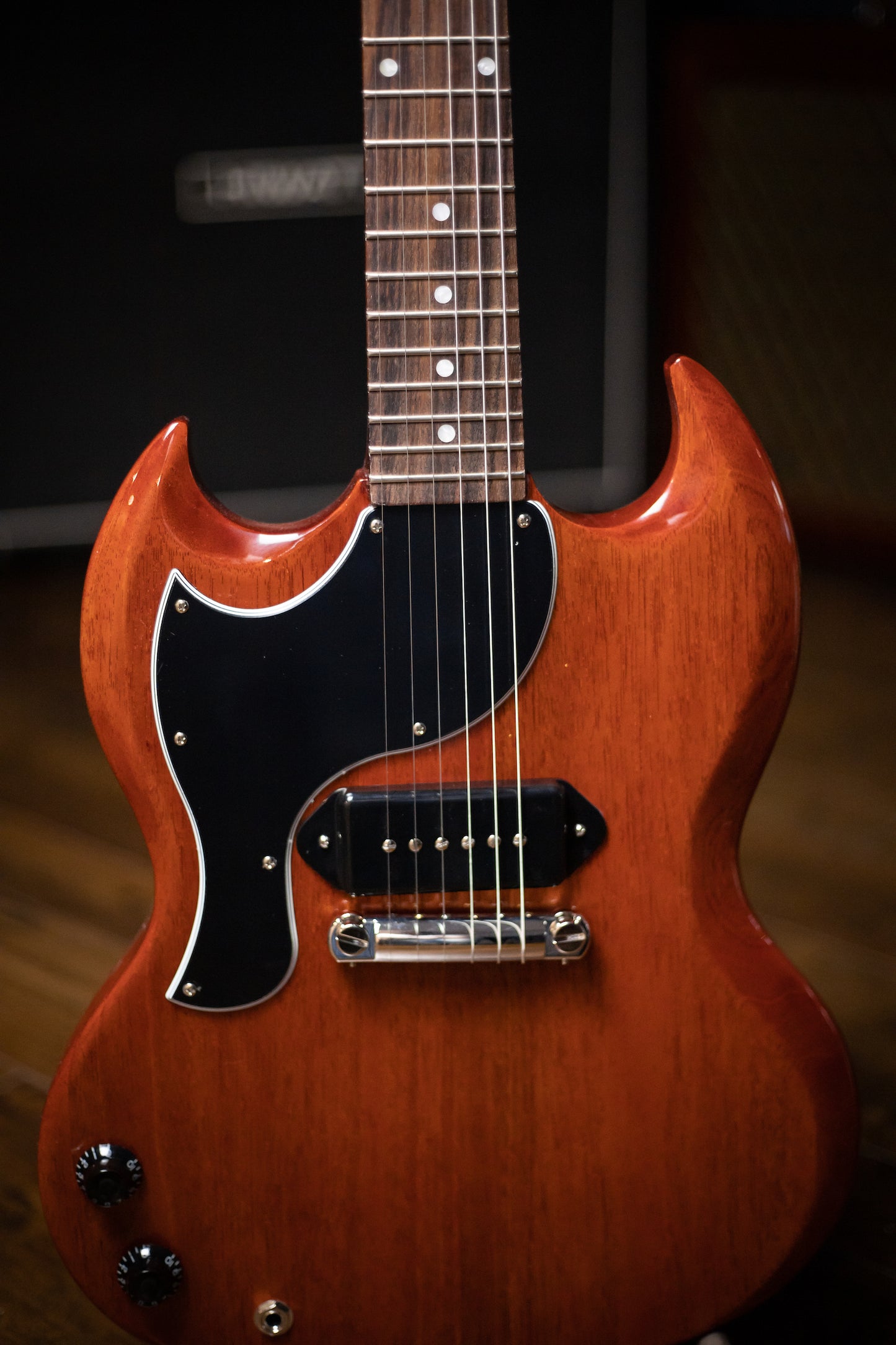 Gibson SG Junior Left-Handed Electric Guitar - Vintage Cherry