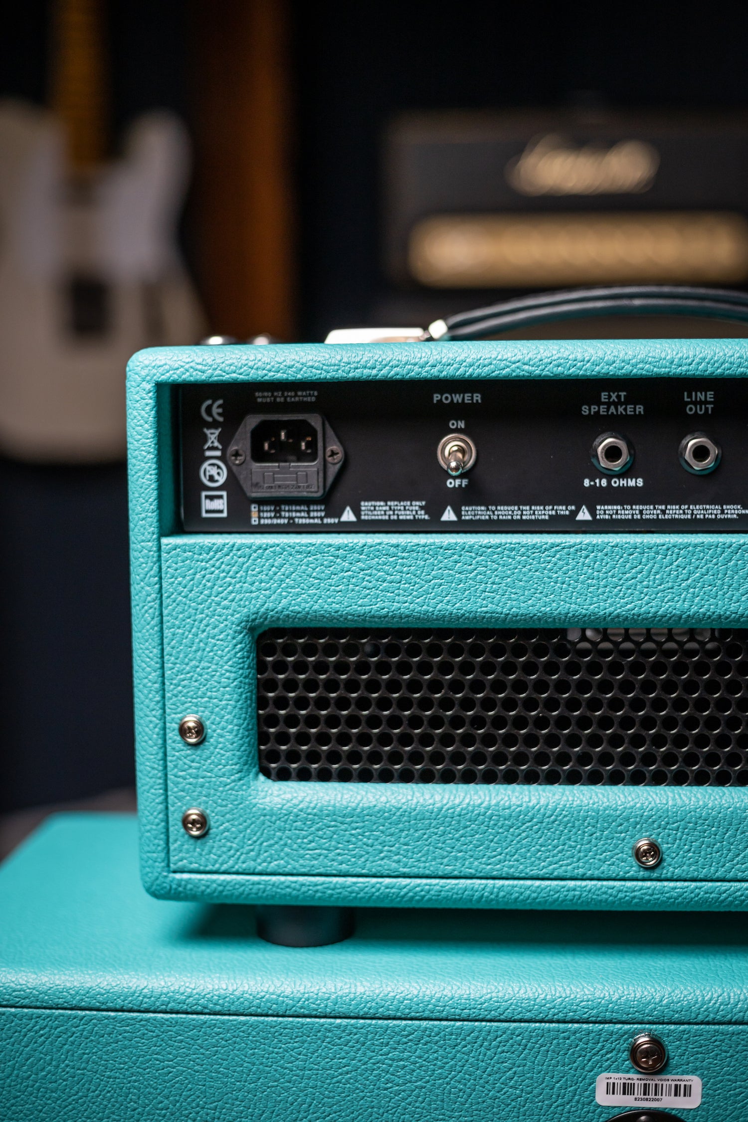 Tone King Gremlin 5w Tube Head and 1x12" Imperial Speaker Cabinet - Turquoise