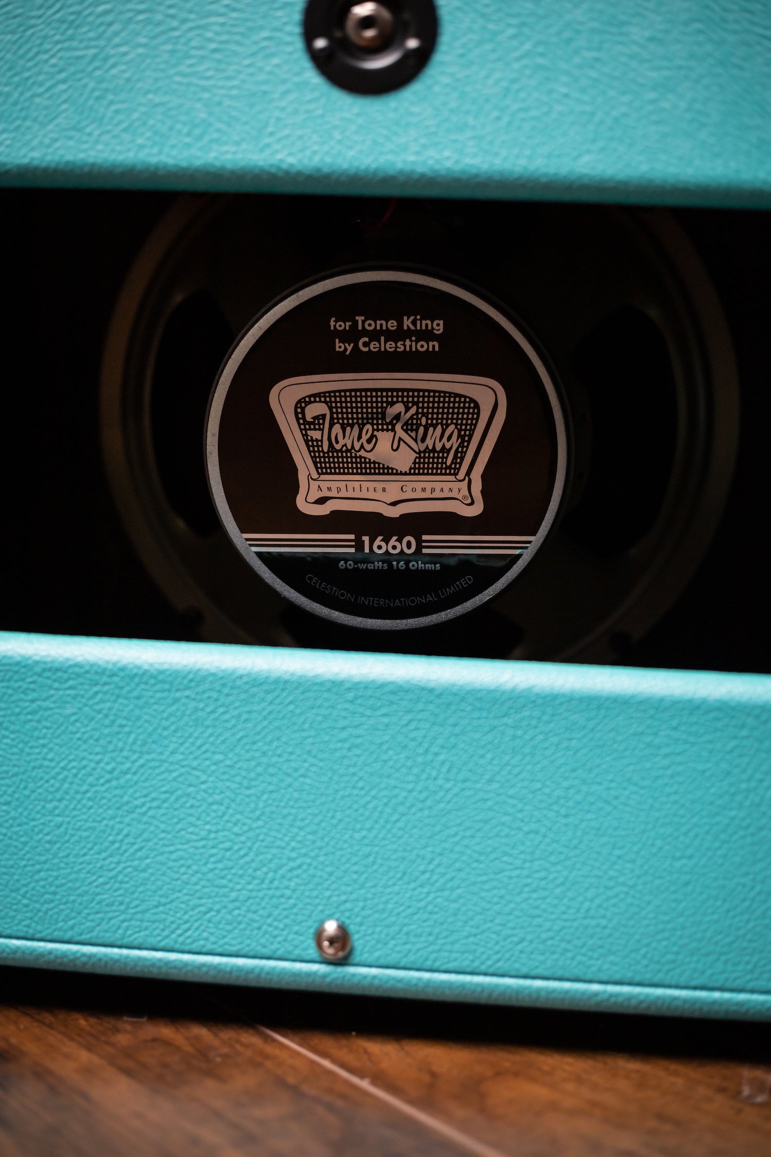 Tone King Gremlin 5w Tube Head and 1x12" Imperial Speaker Cabinet - Turquoise