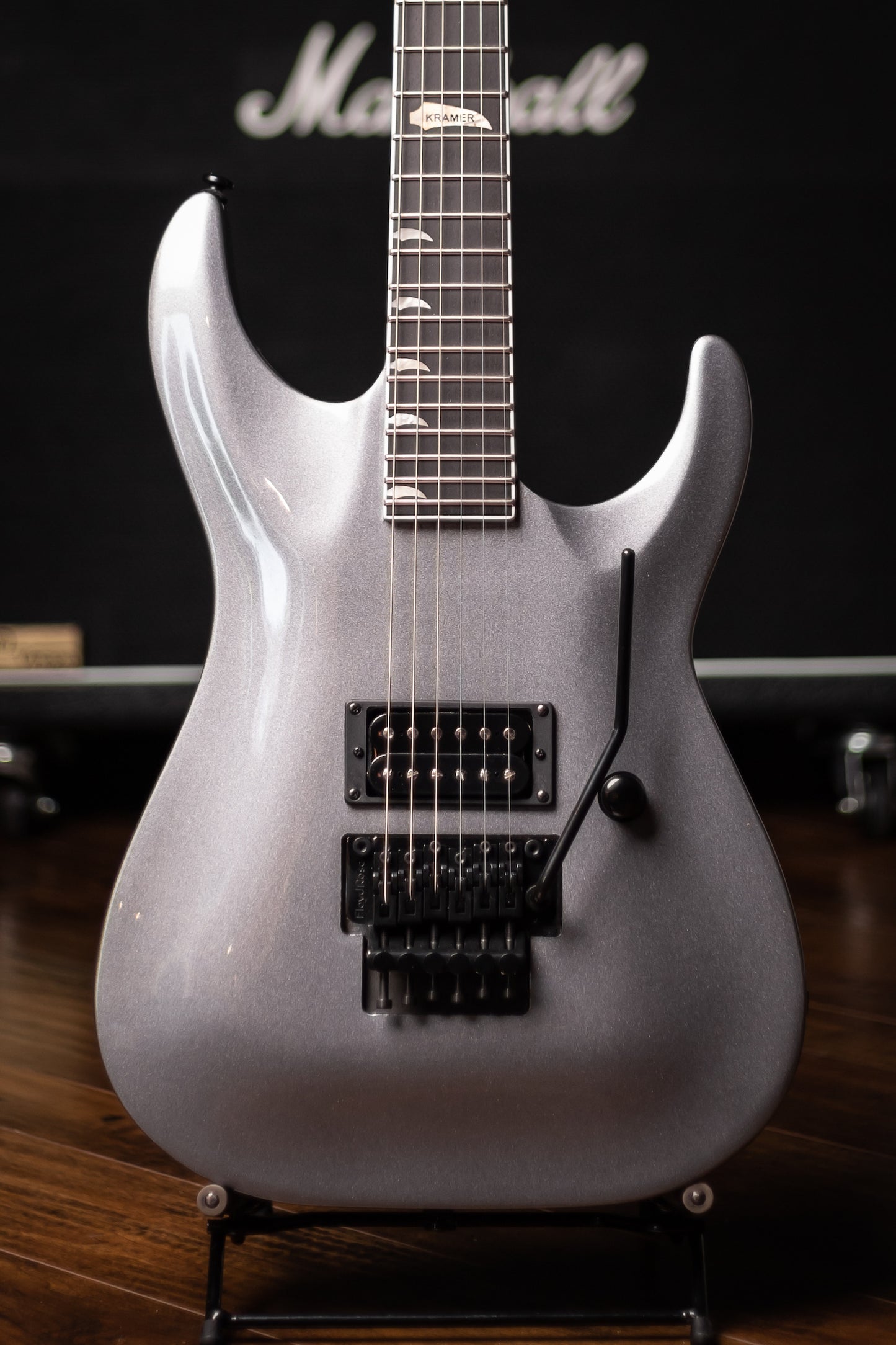 Kramer SM-1 H Electric Guitar - Tronius Silver