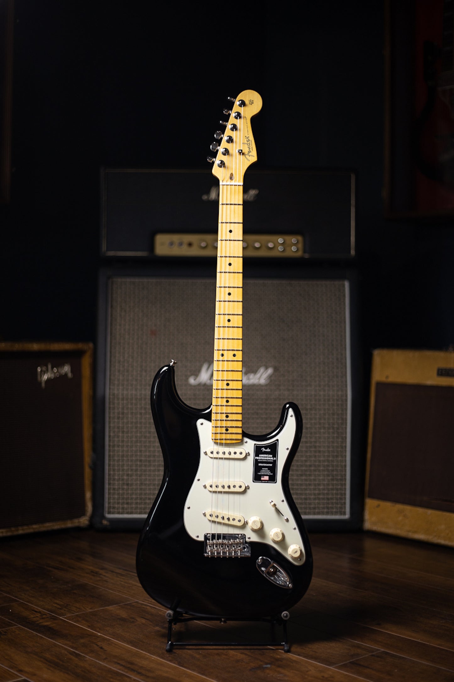 Fender American Professional II Stratocaster Electric Guitar - Black