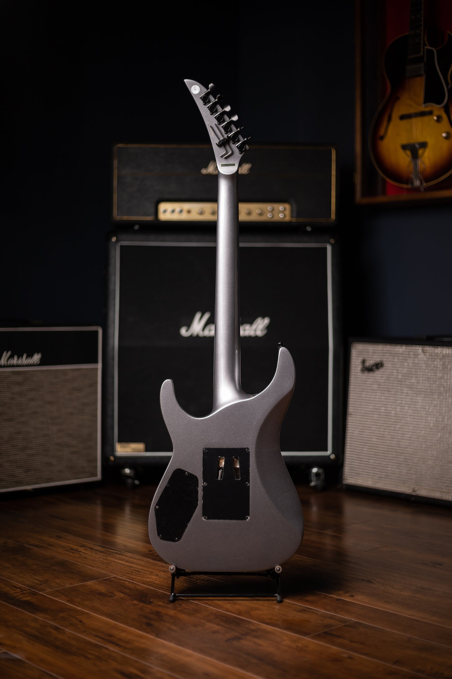 Kramer SM-1 H Electric Guitar - Tronius Silver