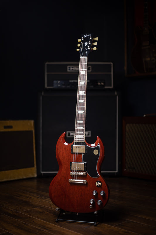 Gibson SG Standard '61 with Stop Bar Electric Guitar - Vintage Cherry