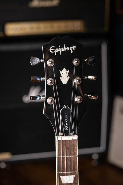 Epiphone SG Muse Electric Guitar - Radio Blue Metallic