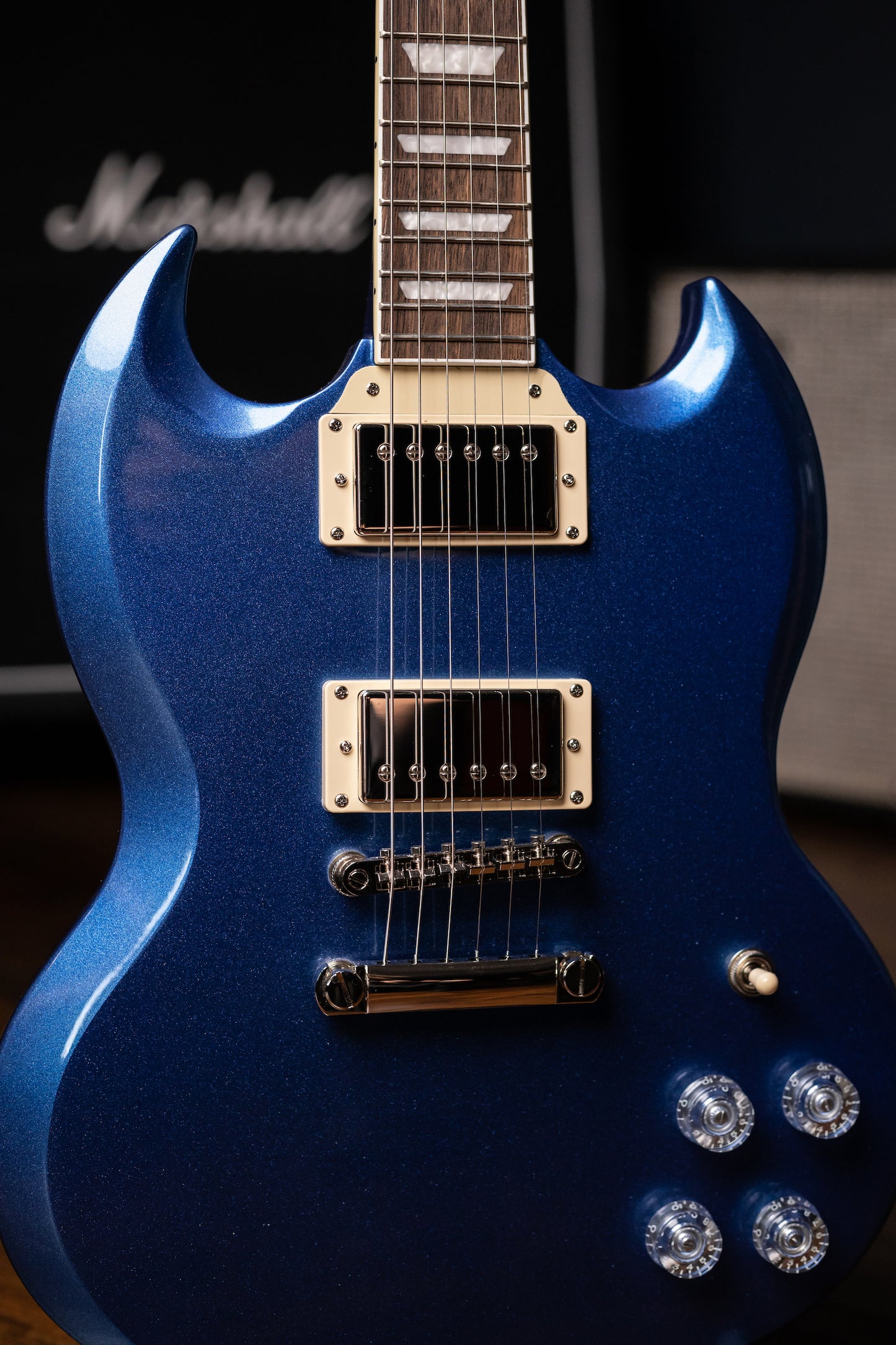 Epiphone SG Muse Electric Guitar - Radio Blue Metallic